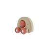 Red Elephant Silicone Push Toy Detail-3