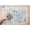 Reusable Dinosaur Colouring Mat Detail-3