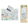 Reusable Dinosaur Colouring Mat