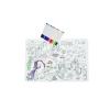 Reusable Enchanted Kingdom Colouring Mat Detail-4