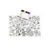 Reusable Farm Animals Silicone Colouring Mat Detail-2