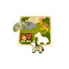 Safari Animal Big Peg Puzzle Detail