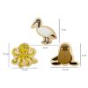 Fridge Magnets Sea Animals Set 26 Piece Detail-2