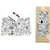 Silicone Australian Animals Colouring Mat