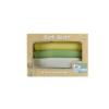 Silicone Bath Boats Green Yellow Grey Detail