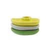 Silicone Bath Boats Green Yellow Grey Detail-5