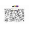 Silicone Jungle Animals Colouring Mat Detail-Three