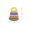 Silicone Rainbow Stacking Teether Detail-3