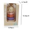 Silicone Stacking Bunny Toy Detail-2