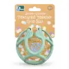 Silicone Textured Teether Grip Ball Green