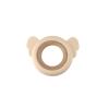 Silicone and Wood Koala Teether Pink Detail-3