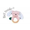 Snuggle Berry Bunny Wooden Ring Rattle Detail-Two