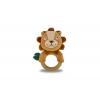 Snuggle Hugsworth Lion Wooden Ring Rattle Detail-Two