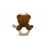 Snuggle Maple Bear Wooden Ring Rattle Detail-Three