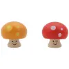 Squeaky Smiley Mushroom Set Of Two