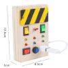 Switch and Light Box Busy Board Detail-Four