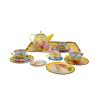 Tin Tea Set Bee 15pc Detail-7