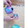 Tin Tea Set Fairy Flower 15pc Detail-Two