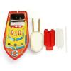 Tin Toy Candle Steam Boat Detail