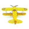 Tin Toy Curtiss Biplane Detail-Six