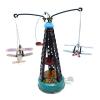 Tin Toy Biplane Carousel Detail-Two