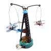 Tin Toy Biplane Carousel Detail-Four