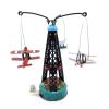 Tin Toy Biplane Carousel Detail-Five
