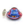 Tin Toy UFOs Set of Three Detail-Four