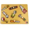 Tools Peg Puzzle Two In One