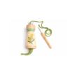 Wattle Blooms Knitting Doll Detail