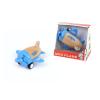 Wood and Plastic Blue Prop Plane with Sound Detail
