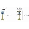 Mini Maraca Bell Stick Set Detail-Four