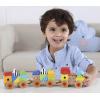 Wooden Block Train Push Toy Detail-Two
