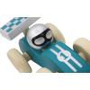 Blue Racing Car Detail
