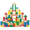 Wooden Building Blocks Set 100 Piece
