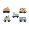 Farm Train With Animals Wooden Detail