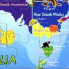 Wooden Jigsaw Puzzle Map of Australia Detail-2
