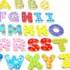 Magnetic Wooden Letters Uppercase Detail