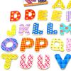 Magnetic Wooden Letters Uppercase Detail-Three