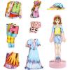 Magnetic Wooden Dress Up Doll Detail-Two