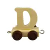 Wooden Name Train Letter D
