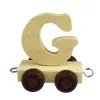 Wooden Name Train Letter G
