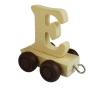 Wooden Name Train Letter E Detail