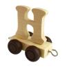 Wooden Name Train Letter H Detail