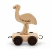 Wooden Name Train Emu