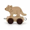 Wooden Name Train Tasmanian Devil