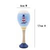 Wooden Ocean Maraca Set of Four Detail