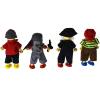 Wooden Toy Pirate Dolls Detail-Three