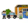 Wooden Police Station Latch Playset Detail-2