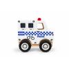 Wooden Police Van Detail-7